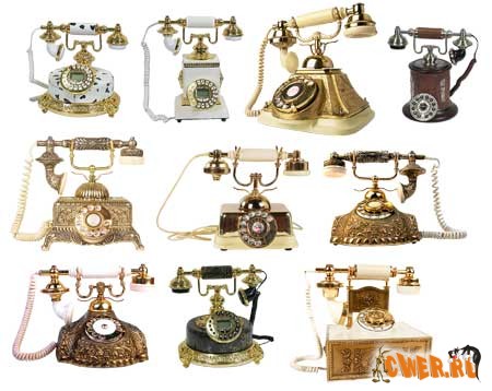 Старинные телефоны