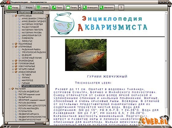 Мультимедийная энциклопедия аквариумиста
