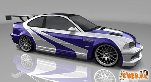 BMW M3 GTR (NFS: Most Wanted) 3D Model