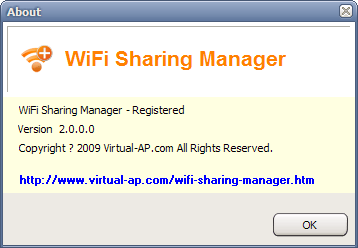 WiFi Sharing Manager v2.0.0.0