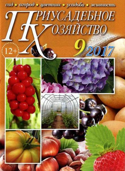 Приусадебное хозяйство №9 сентябрь 2017 + приложения Цветы в саду и дома Дачная кухня