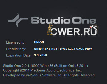 Studio One Pro 2.0.1.16909