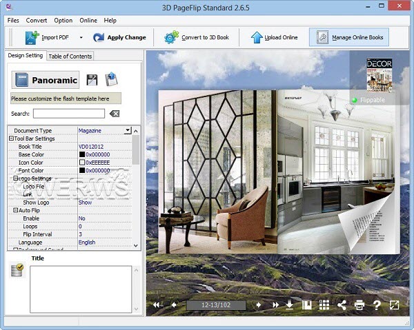 3D PageFlip Standard 2.6.5