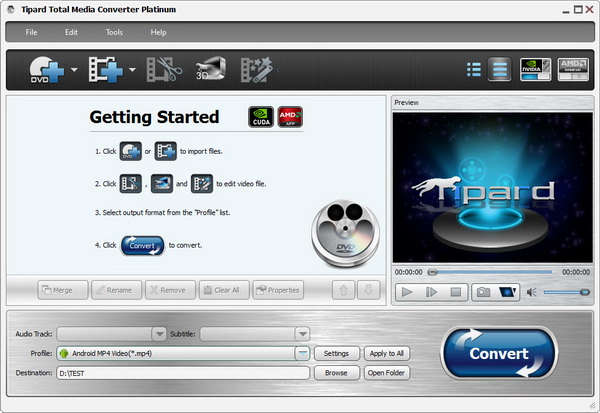 Tipard Total Media Converter Platinum 6.2.16