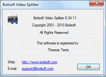 Boilsoft Video Splitter