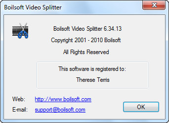 Boilsoft Video Splitter