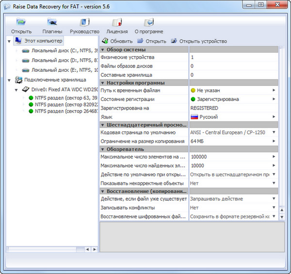 Raise Data Recovery for FAT/NTFS