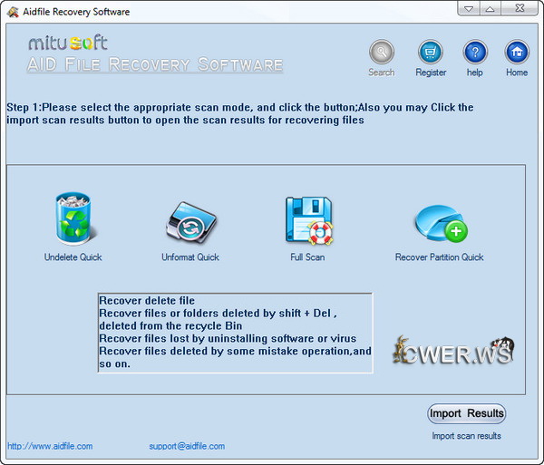 Aidfile Recovery Software