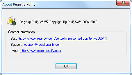 Registry Purify