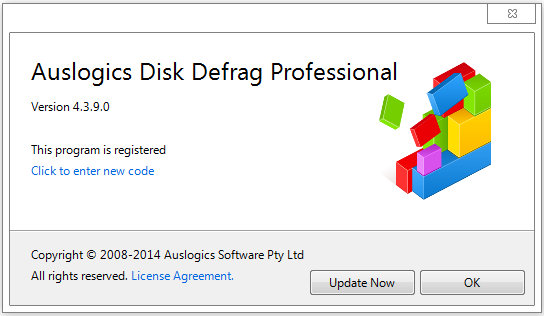 Auslogics Disk Defrag Pro