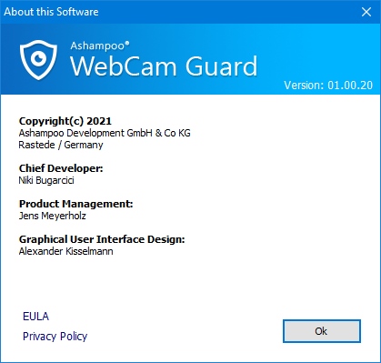 Ashampoo WebCam Guard
