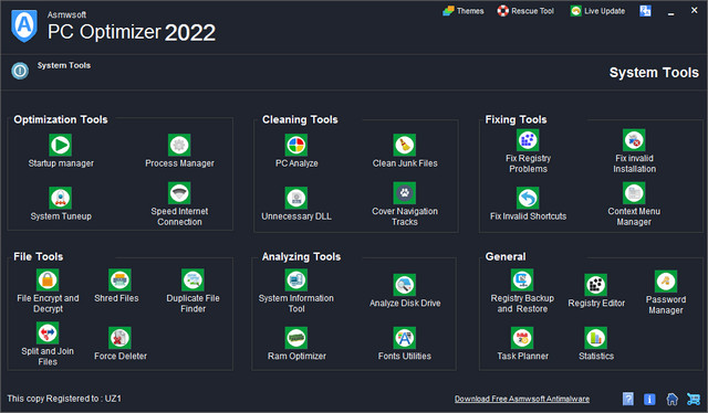 Asmwsoft PC Optimizer