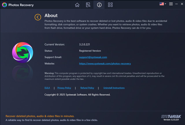 Systweak Photos Recovery