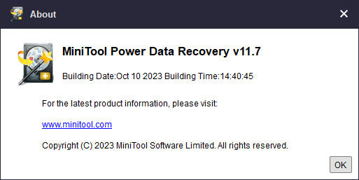 MiniTool Power Data Recovery