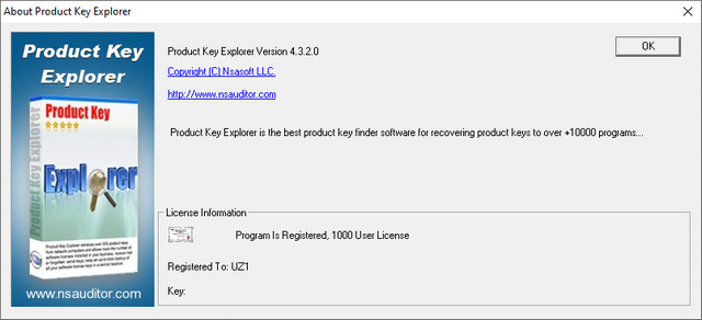 Nsasoft Product Key Explorer