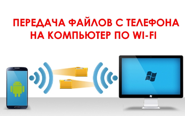 Передача файлов с телефона на компьютер по Wi-Fi