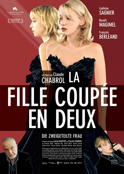 La fille coupée en deux