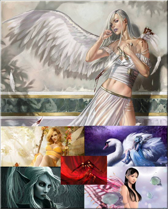 Fantasy Girls Wallpapers HD Pack