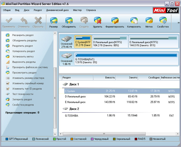 MiniTool Partition Wizard