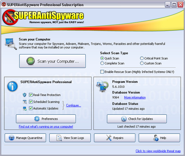 SUPERAntiSpyware Pro