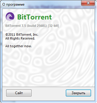 BitTorrent 7.5.0 Build 25681 Final