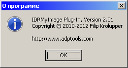 About IDRMyImage plugin