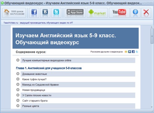 Английский язык