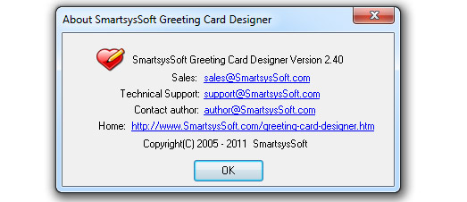 SmartsysSoft Greeting Card Designer