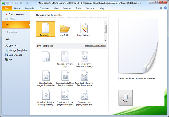 Offline Explorer Enterprise
