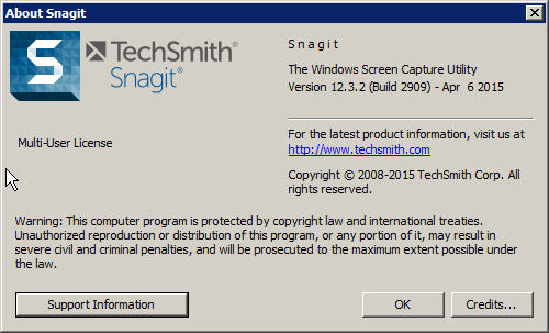 TechSmith Snagit 12.3.2 Build 2909