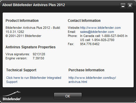 Bitdefender Antivirus Plus 2012