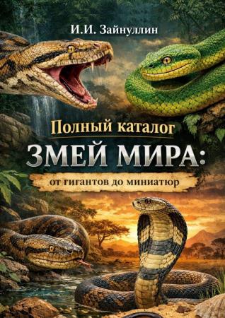Ильвир Зайнуллин. Полный каталог змей мира: от гигантов до миниатюр