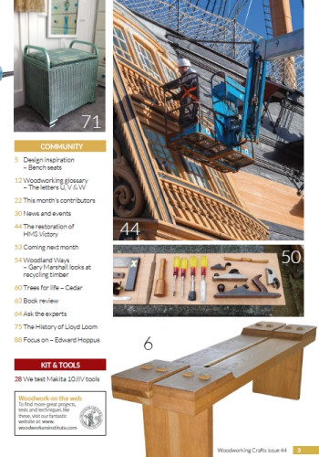 Woodworking Crafts №44 (Autumn 2018)