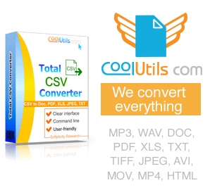 Coolutils Total CSV Converter