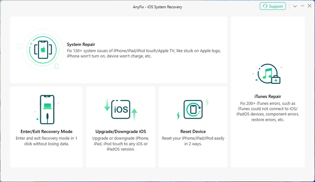 AnyFix - iOS System Recovery