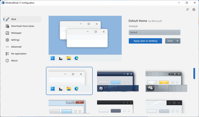 Stardock WindowBlinds 11