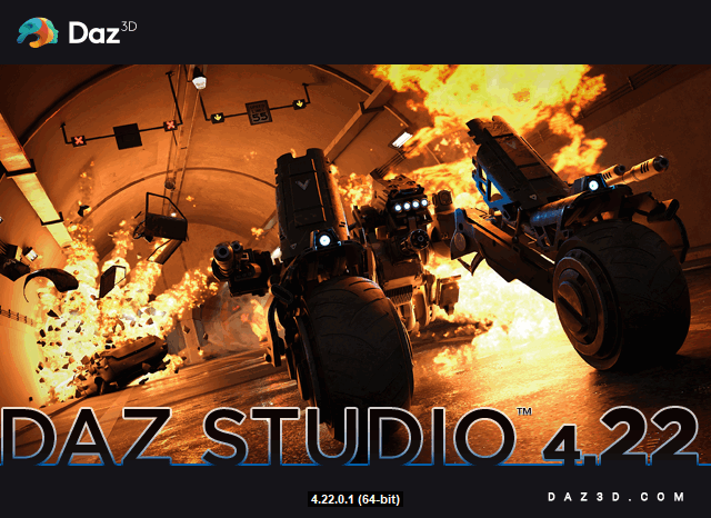 DAZ Studio Professional 4.22.0.1