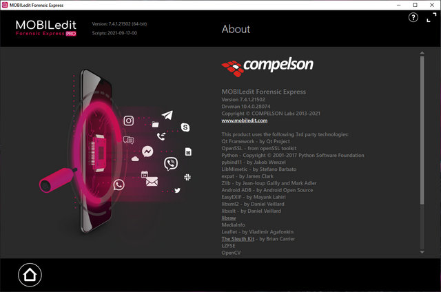 MOBILedit Forensic Express Pro 7.4.1.21502