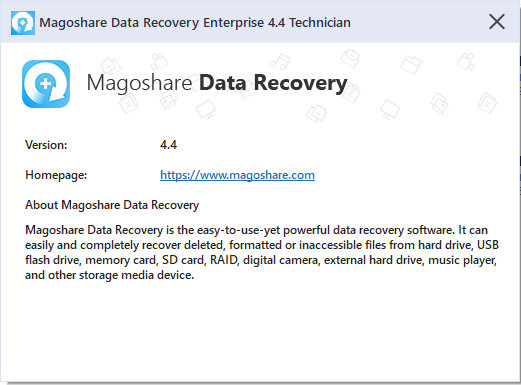 Magoshare Data Recovery Enterprise 4.4 Technician / AdvancedPE