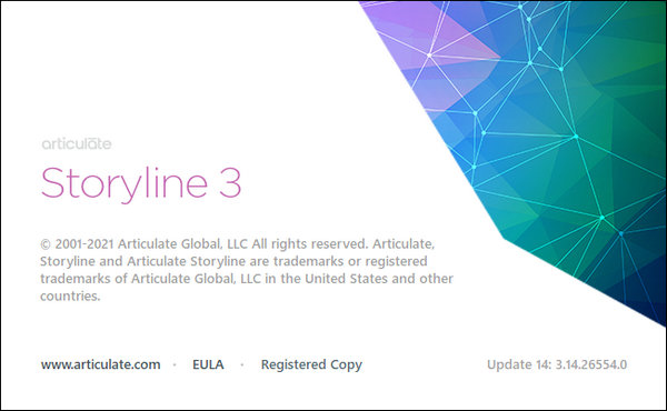 Articulate Storyline 3.14.26554.0