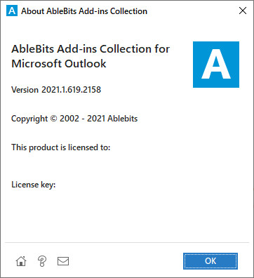 AbleBits Add-ins Collection for Outlook 2021.1.619.2158