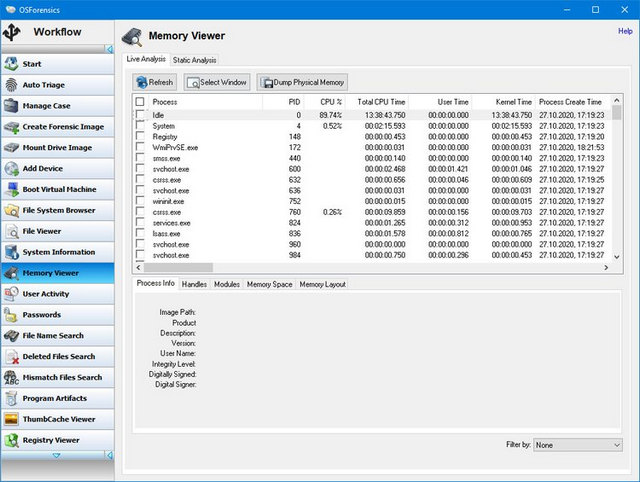 PassMark OSForensics Professional 8.0 Build 1000