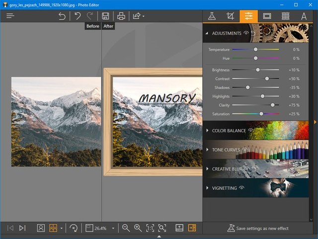 Wondershare Fotophire Photo Editor 1.8.6716.18541