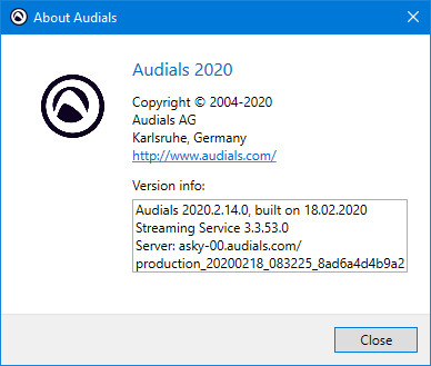 Audials One Platinum 2020.2.14.0