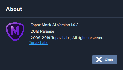 Topaz Mask AI 1.0.3