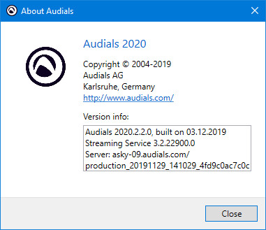 Audials One Platinum 2020.2.2.0