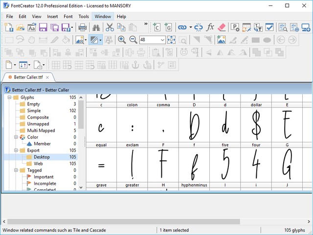 High-Logic FontCreator Professional Edition 12.0.0.2544