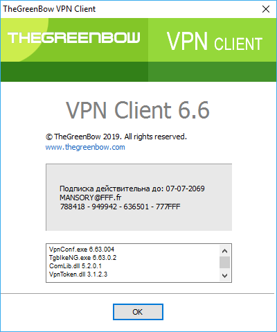 TheGreenBow VPN Client 6.63.004