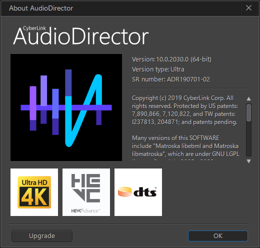 CyberLink AudioDirector Ultra 10.0.2030.0