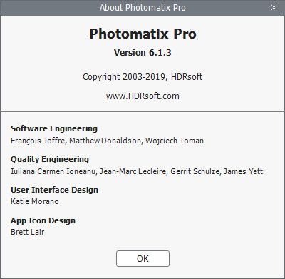 HDRsoft Photomatix Pro 6.1.3